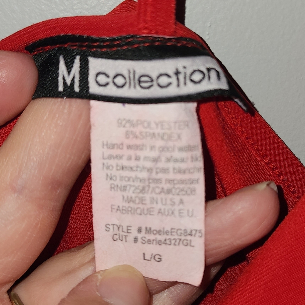 Red dress. - Picture 4 of 4